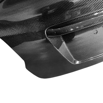 Kazento For Subaru WRX STI VA Sedan 2015-21 HT Style Ducktail Carbon Rear Trunk Boot Lid - Kazento Carbon Parts