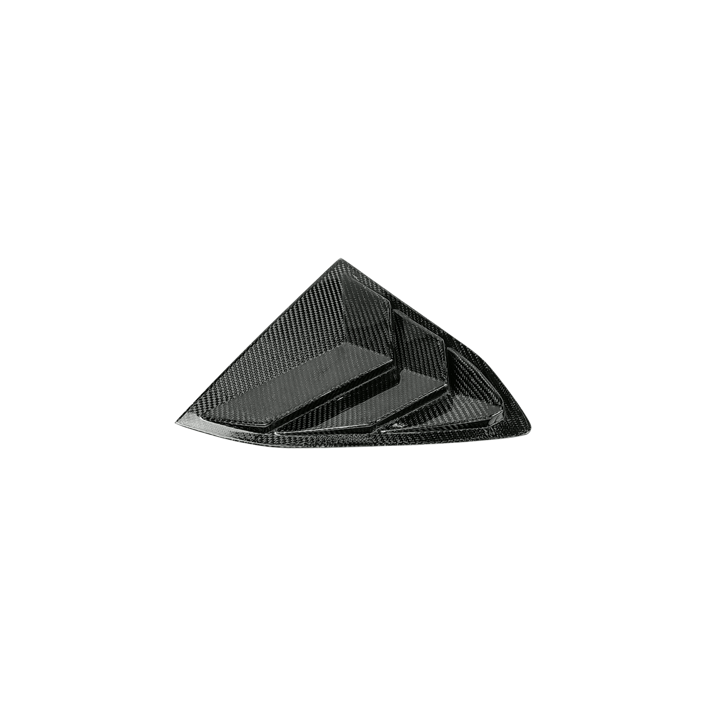 Chevrolet Corvette C8 2 Door 2020-24 Carbon Fiber Window Louvers