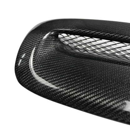 Mini Cooper S MK1 2001-06 R53 Carbon Fiber OE Hood Bonnet Scoop Vents