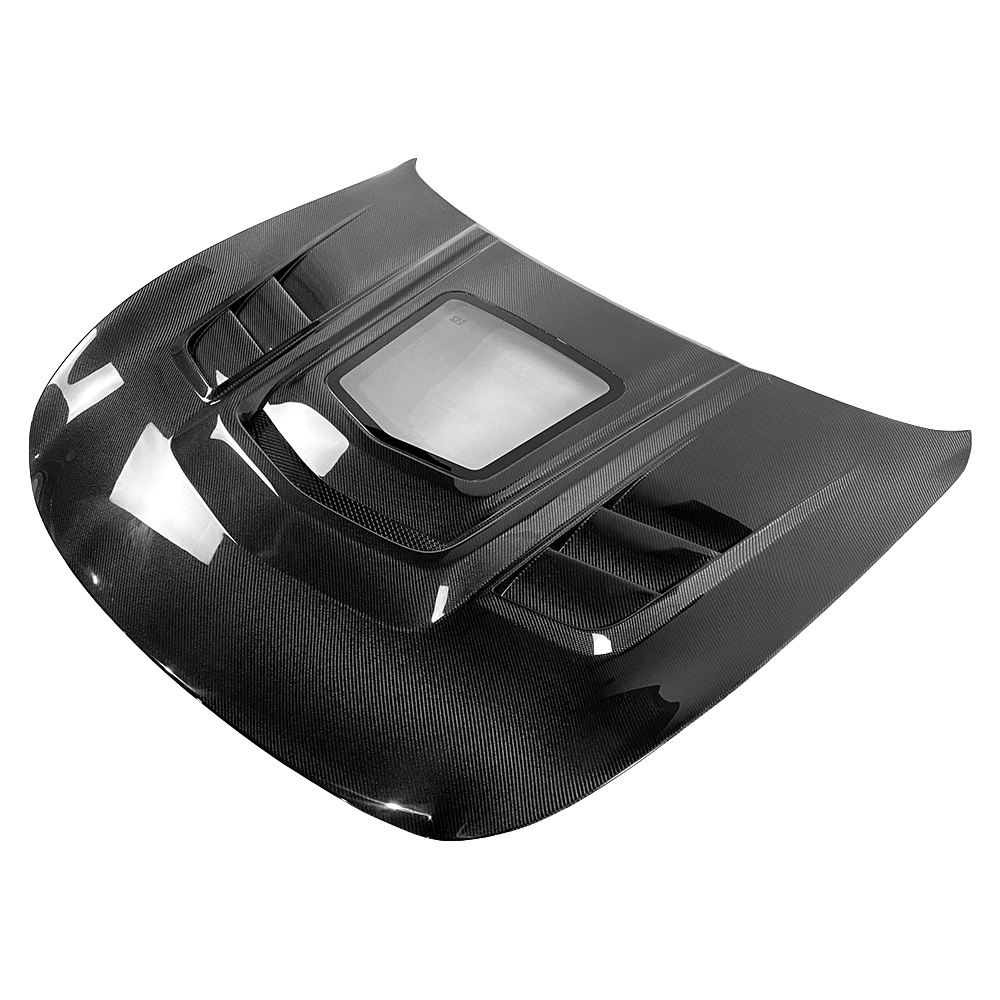Infiniti G25/G35/G37/Q40 Coupe Clear Glass Front Vented Hood Bonnet 2008-2013