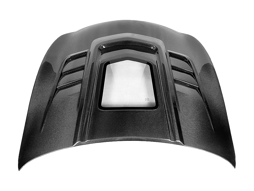 Infiniti G25/G35/G37/Q40 Coupe Clear Glass Front Vented Hood Bonnet 2008-2013