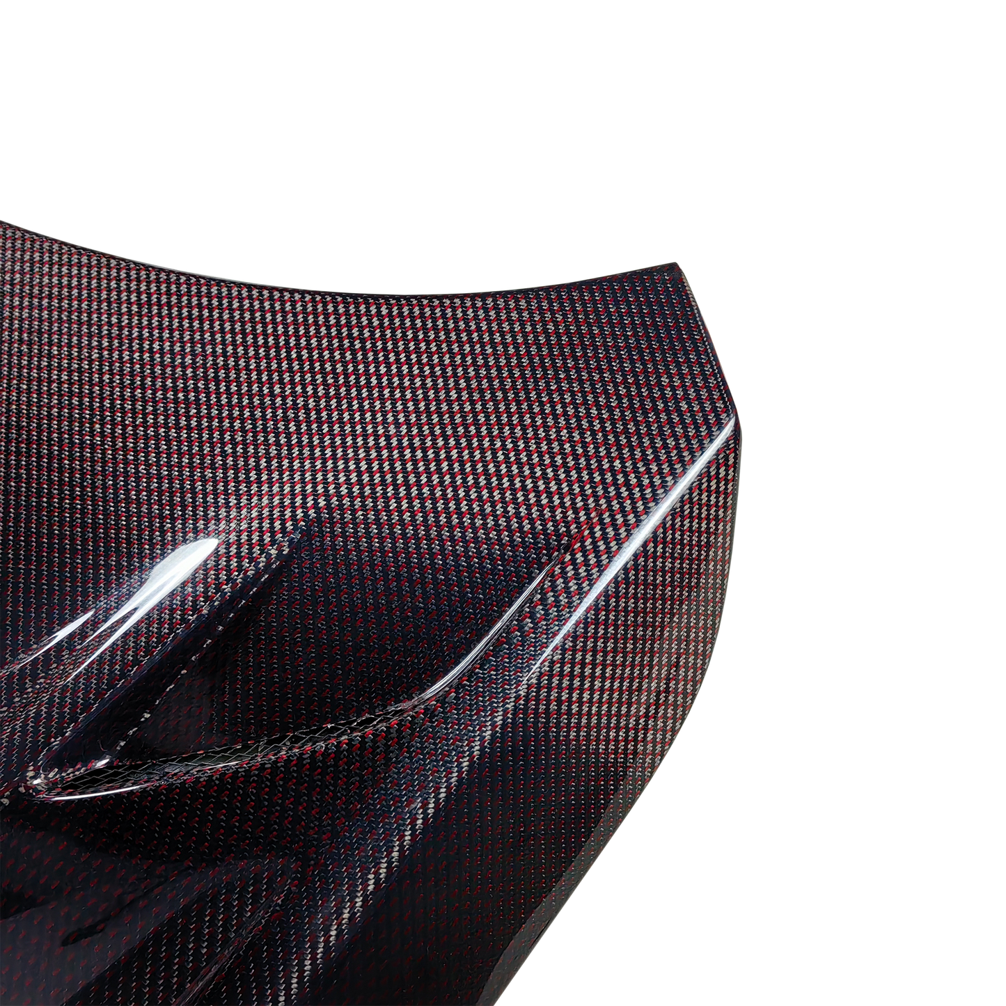Honda Civic FL5 Type R Red Carbon Fiber Vented Cooling Hood Bonnet
