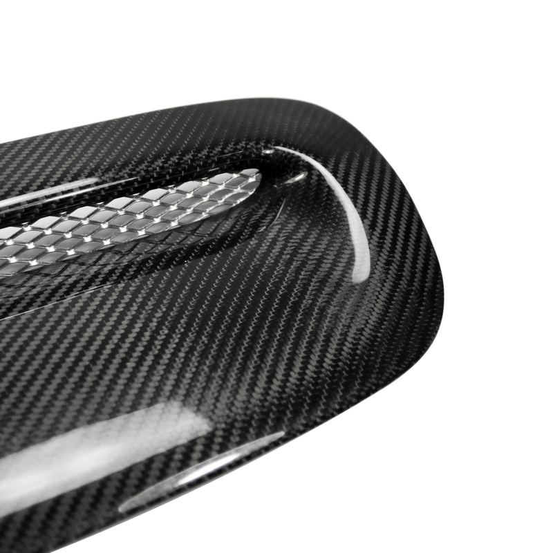 Mini Cooper S MK1 2001-06 R53 Carbon Fiber OE Hood Bonnet Scoop Vents
