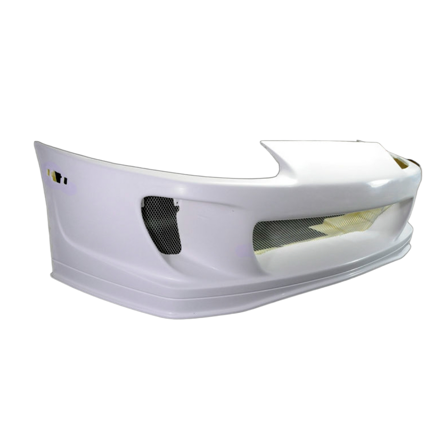 For 93-98 Supra MK4 JZA80 Ridox Style Fiberglass Unpaint Front Hood Bumper - Kazento Carbon Parts
