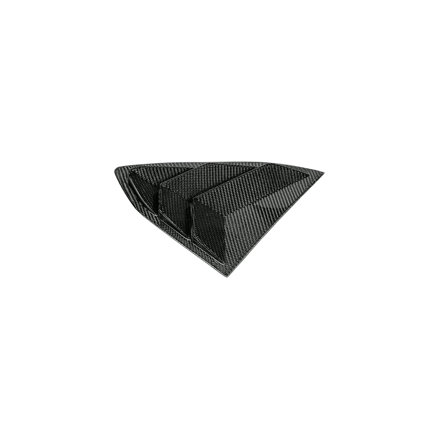 Chevrolet Corvette C8 2 Door 2020-24 Carbon Fiber Window Louvers