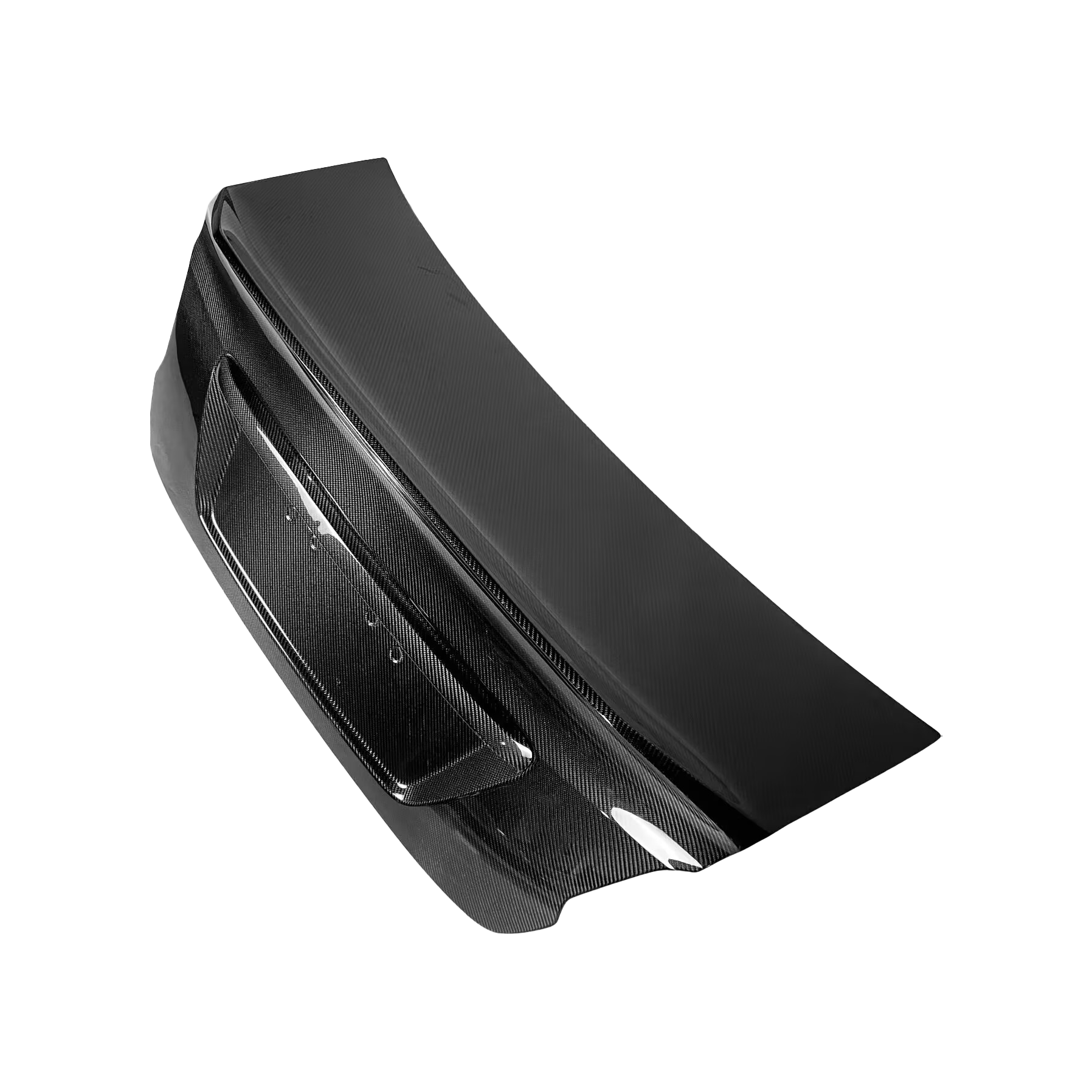 Kazento For Subaru WRX STI VA Sedan 2015-21 HT Style Ducktail Carbon Rear Trunk Boot Lid - Kazento Carbon Parts
