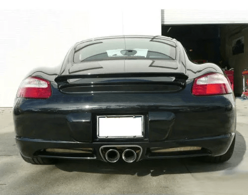 Porsche Boxster 987 Techart Style Carbon Fiber Rear Spoiler Trunk Wing Kazento Carbon Parts 车身侧板 Carbon Fiber 987-RS-GT-CF