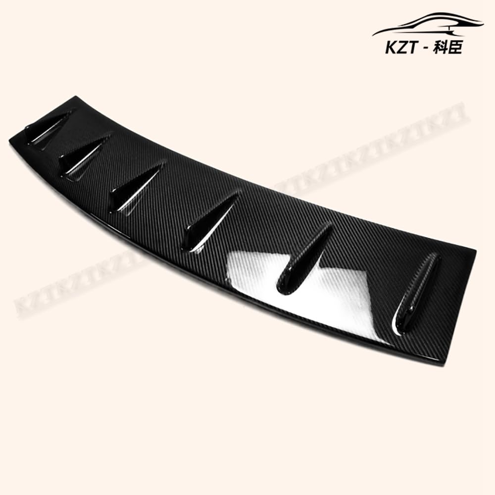 Rear Spoiler Wing For Nissan Gtr R35 Chargespeed Vortex Generator Carbon Fiber Car Body Parts Kits Kazento Carbon Parts 车身侧板 R35-RS-RF-VTX-CF