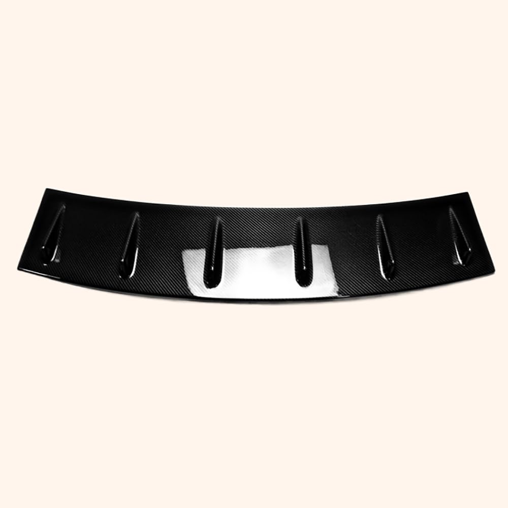 Rear Spoiler Wing For Nissan Gtr R35 Chargespeed Vortex Generator Carbon Fiber Car Body Parts Kits Kazento Carbon Parts 车身侧板 R35-RS-RF-VTX-CF