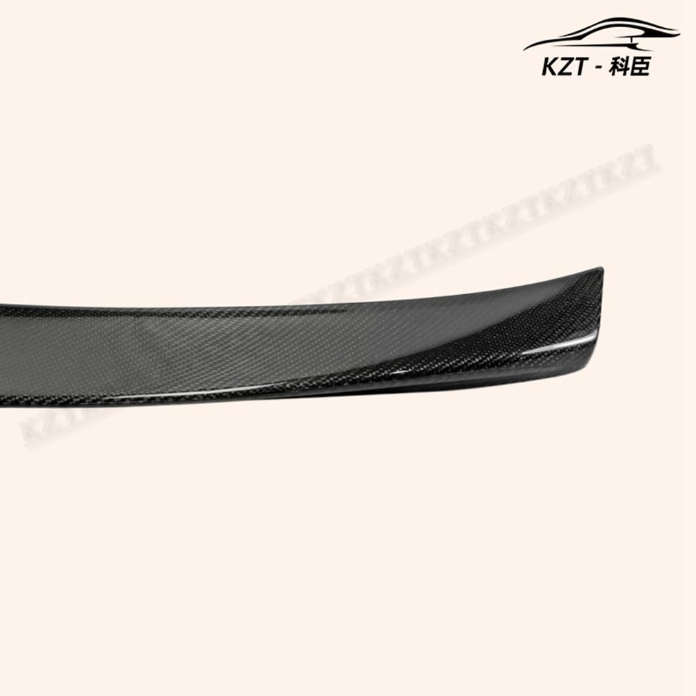 Rear Trunk Boot Lip Wing For Kia Stinger Type G Spoiler Carbon Fiber Car Body Kit Kazento Carbon Parts 车身侧板 STINGER-RS-G-CF