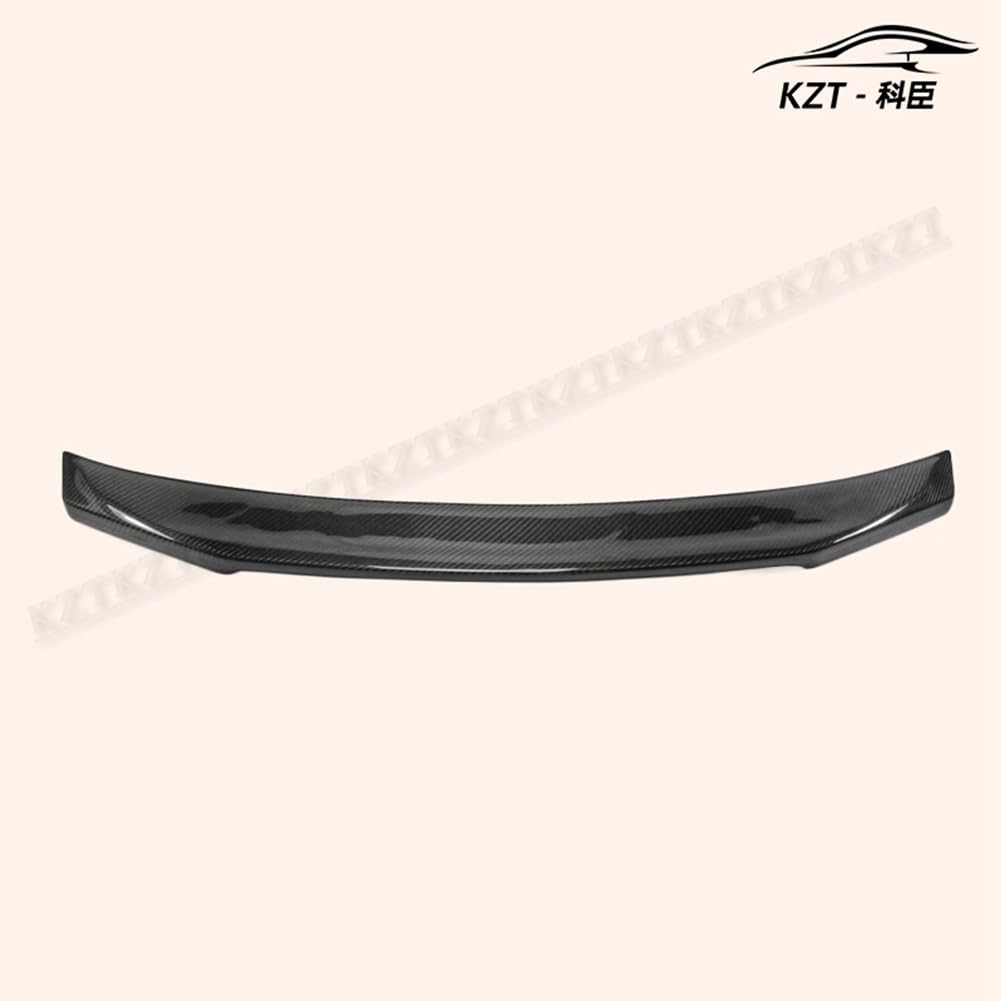 Rear Trunk Lip Wing For Kia Stinger Type S Spoiler Carbon Fiber Car Body Kit Kazento Carbon Parts 车身侧板 STINGER-RS-S-CF