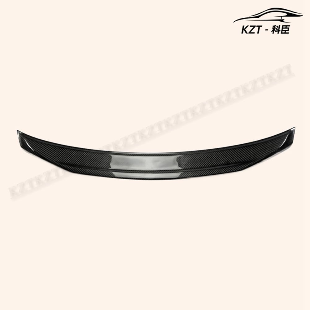 Rear Trunk Lip Wing For Kia Stinger Type S Spoiler Carbon Fiber Car Body Kit Kazento Carbon Parts 车身侧板 STINGER-RS-S-CF