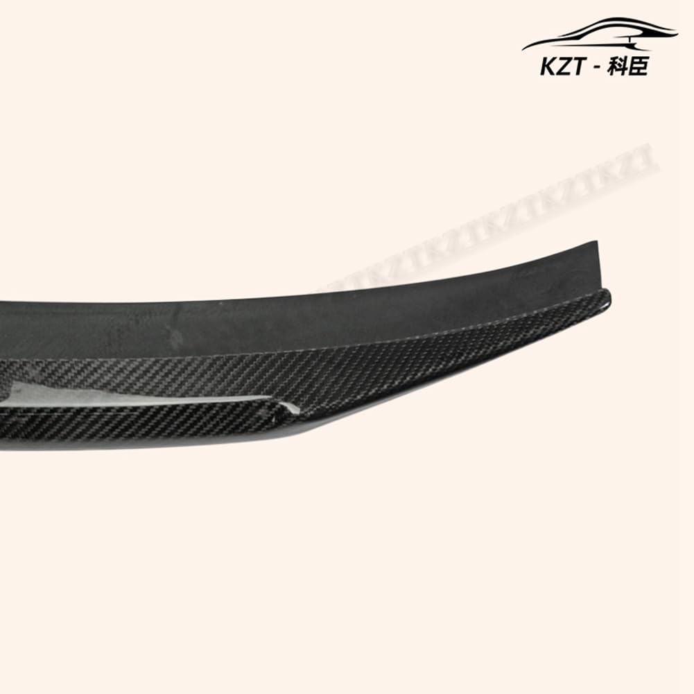 Rear Trunk Lip Wing For Kia Stinger Type S Spoiler Carbon Fiber Car Body Kit Kazento Carbon Parts 车身侧板 STINGER-RS-S-CF
