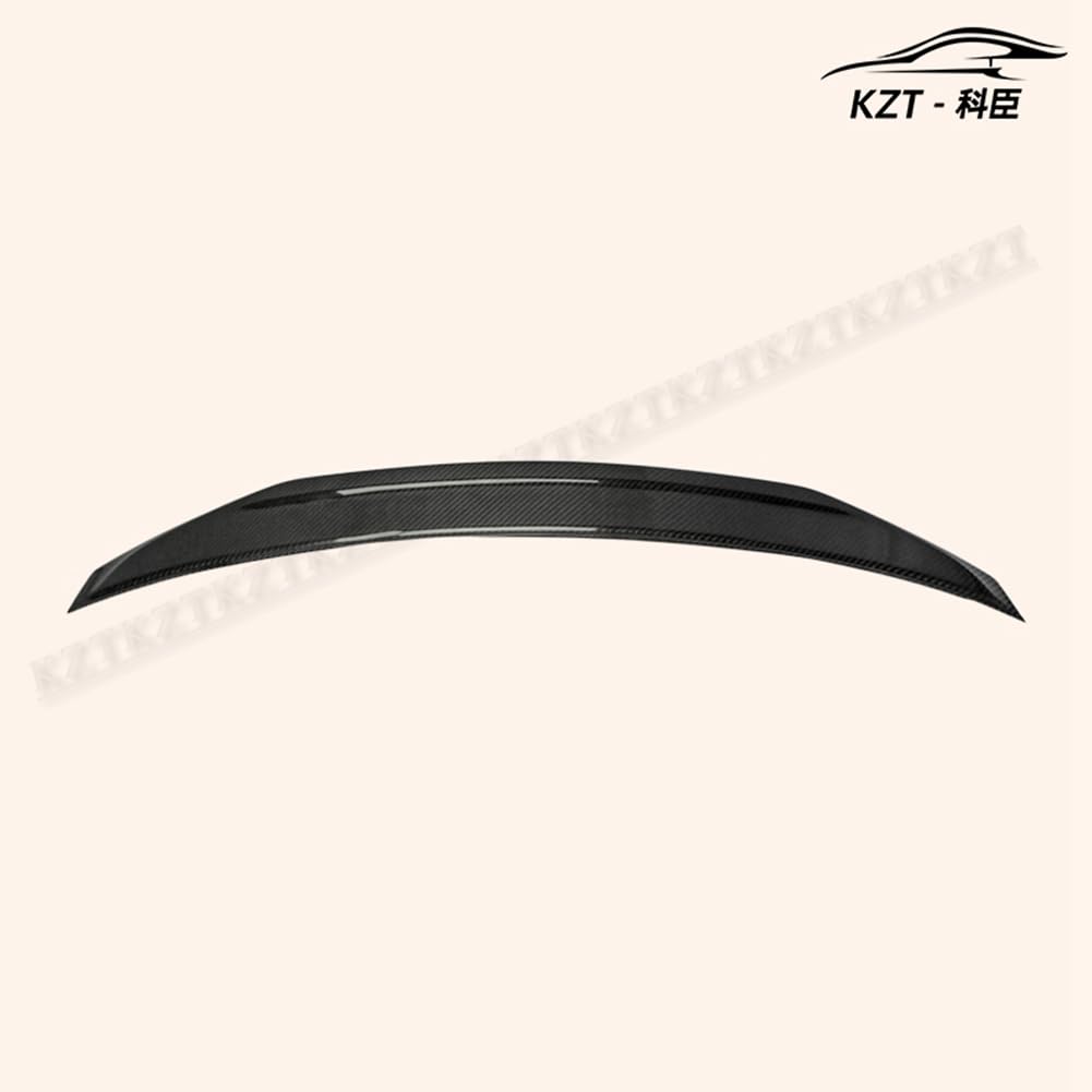 Rear Trunk Lip Wing For Kia Stinger Type S Spoiler Carbon Fiber Car Body Kit Kazento Carbon Parts 车身侧板 STINGER-RS-S-CF