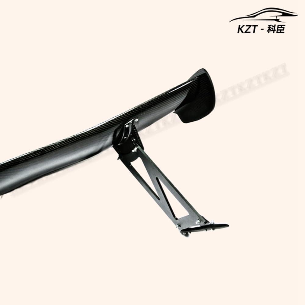 Rear Trunk Spoiler For Honda S2000 Js Racing Gt Wing (295Mm Height) Carbon Fiber Car Body Parts Kits Kazento Carbon Parts 车身侧板 S2000-RS-JS-295-CF