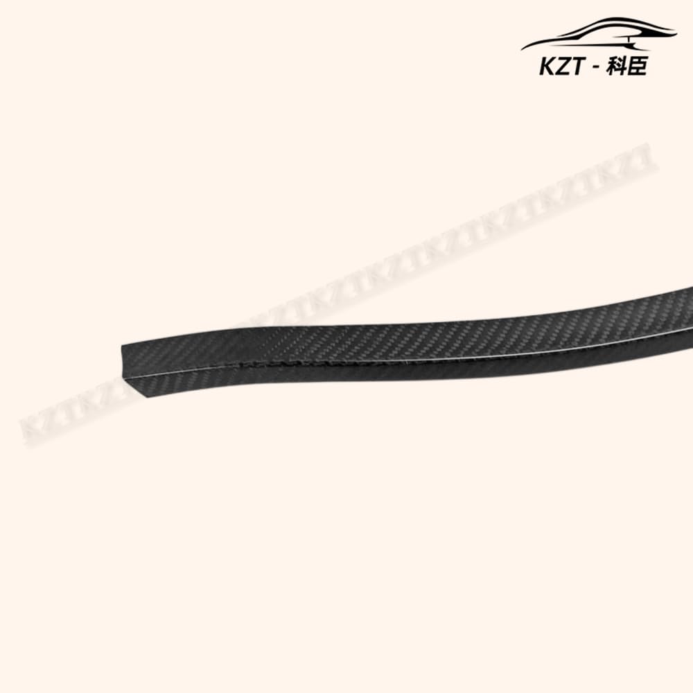 Rear Trunk Spoiler Wing For Honda Fk8 Civic Type-R Es Style Gurney Flap (For Oe Wing Blade) Carbon Fiber Car Body Parts Kits Kazento Carbon Parts 车身侧板 FK8-RS-ADD-ES-CF