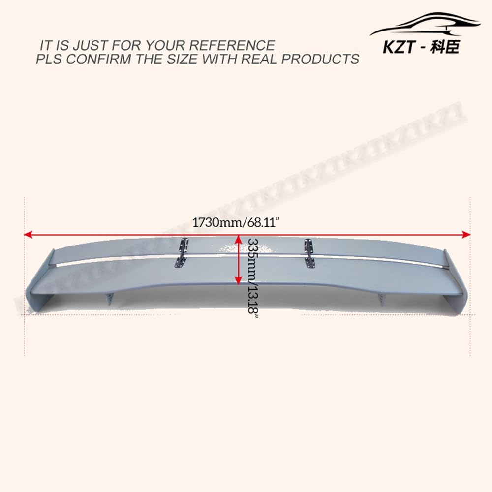 Rear Trunk Wing For Honda Civic Fk7 Fk8 Vtx5 Style Rear Gt Spoiler Fiber Glass Universal Wing For Car Vehicle Body Parts Kits