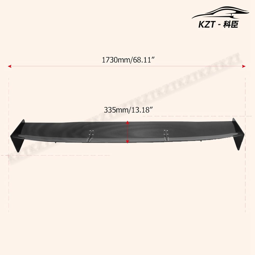 Rear Wing For Honda Civic FK7 FK8 VTX5 Style Rear GT Spoiler Carbon Fiber Car Body Kit Kazento Carbon Parts 车身侧板 FK8-RS-GT-VTX5&-CF