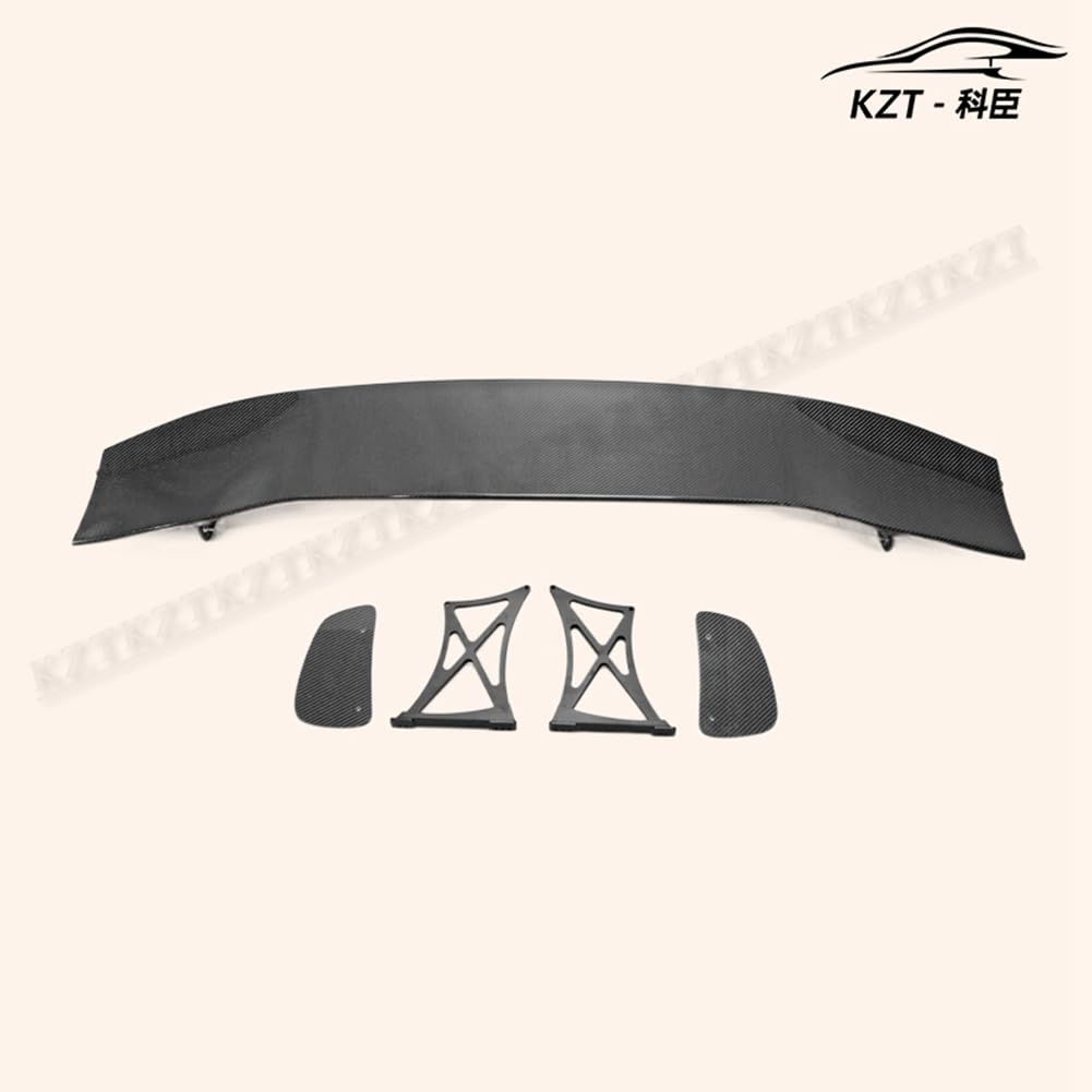 Rear Wing For Mazda RX7 FD3S Feed GT Spoiler Carbon Fiber Car Tail Fin Body Kit Kazento Carbon Parts 车身侧板 FD3S-RS-GT-FEED&-CF
