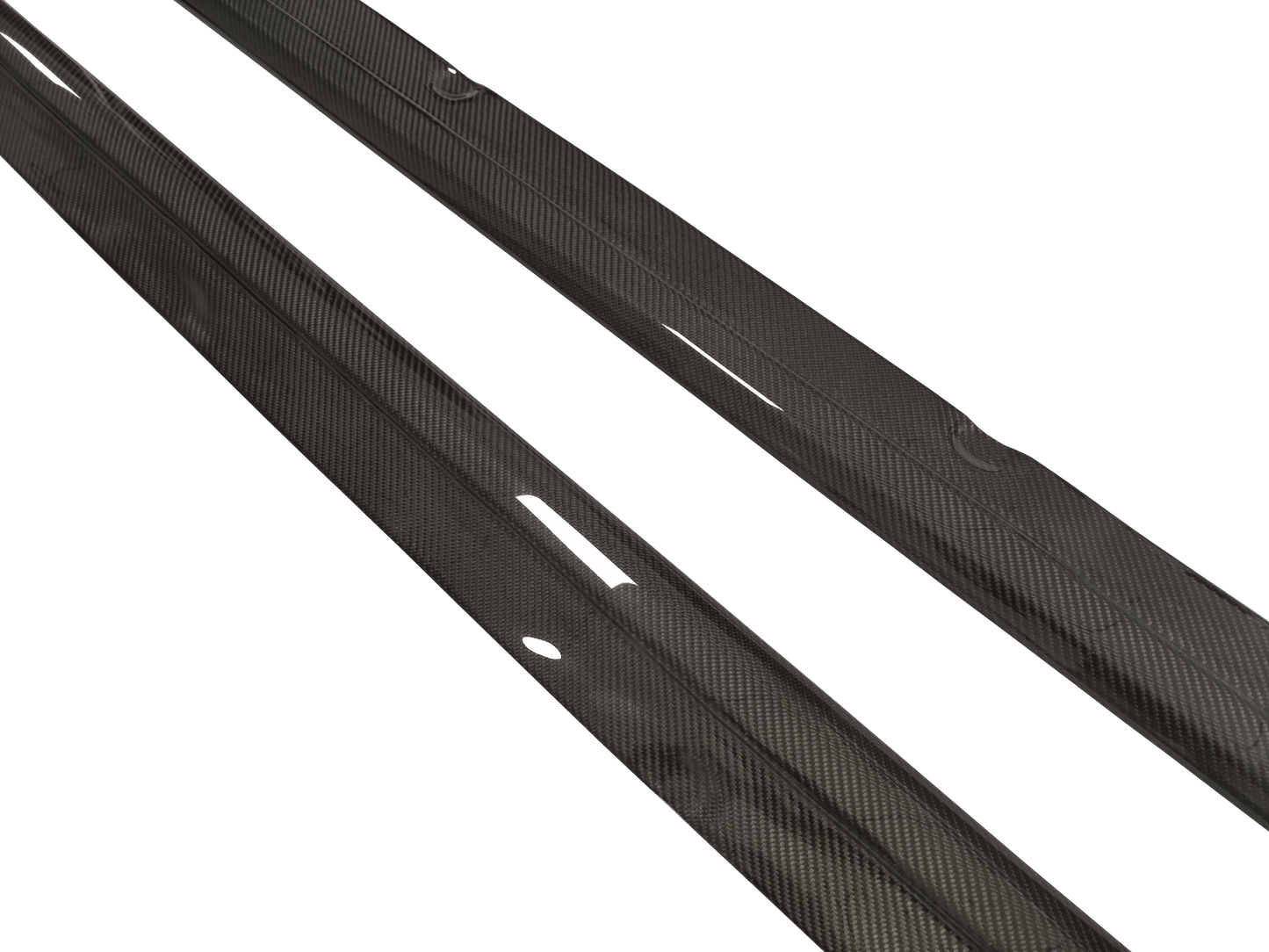 Side Skirts Add-On (Length 168Cm) Carbon Replacement For Honda S2000 Kazento Carbon Parts 车身侧板 Carbon Fiber S2000-SSX-CF
