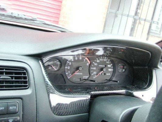 Silvia S14 S14A Cluster Surround Cover (RHD Only) 1993-1998 Kazento Carbon Parts