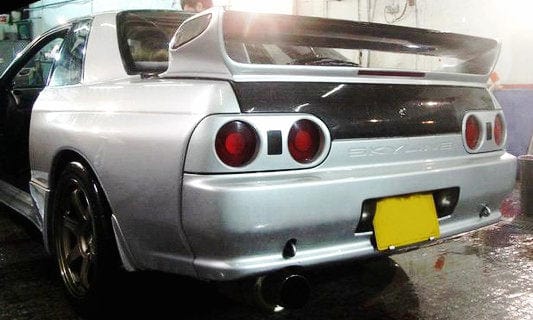 Skyline R32 GTR GTS OEM Style Rear Trunks Boot Lid With Lock Hole Kazento Carbon Parts 车身侧板