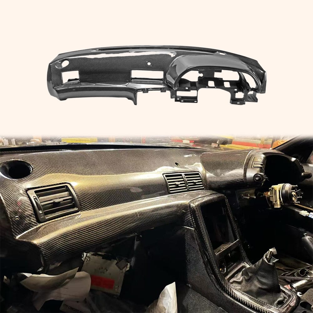 Skyline R32 GTR OE Type Front Dash Panel Kazento Carbon Parts