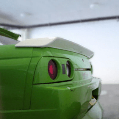 Skyline R32 GTS GTR D-Max Rear Trunk Spoiler Wing Kazento Carbon Parts 车身侧板
