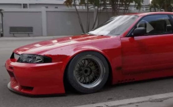 Skyline R33 GTR RB Type Front Fender 1995-1998 Kazento Carbon Parts 车身侧板