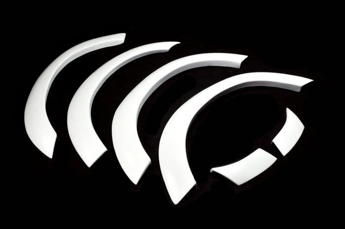 Skyline R33 GTS 400R Wheel Arches (6pcs) 1995-1998 Kazento Carbon Parts