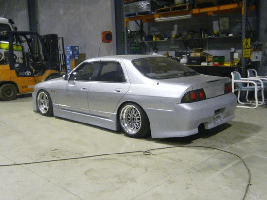Skyline R33 GTS 4D FK Style Rear Bumper 1995-1998