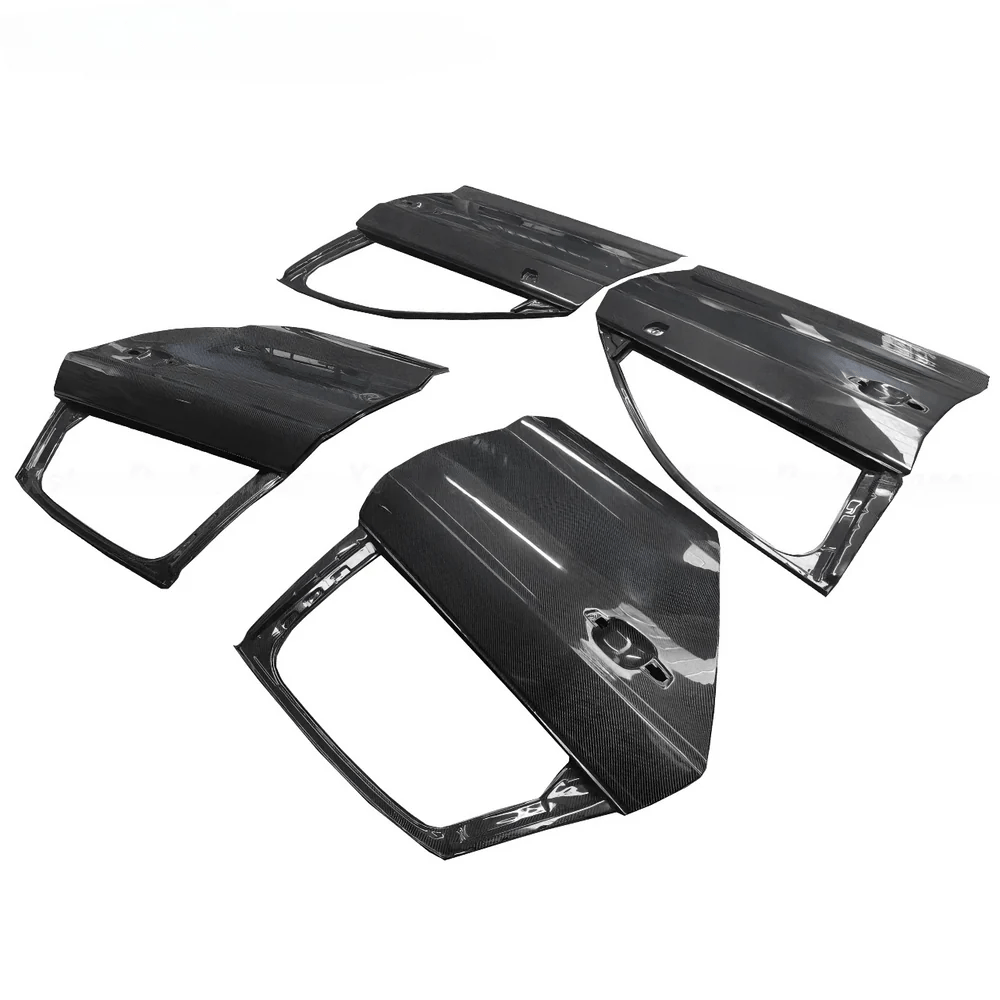 АUDI A3 S3 RS3 8V Sedan Side Doors 2014-2020 Kazento Carbon Parts Carbon Fiber S3-OUTDOOR-OE-CF