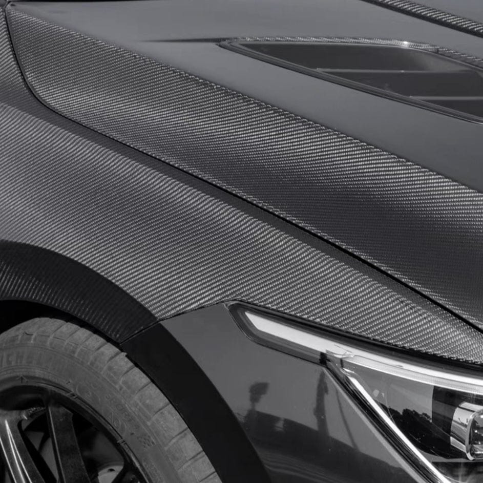 Volkswagen Golf MK8 Front Vented Fenders Replacement 2020+ Kazento Carbon Parts 车身侧板