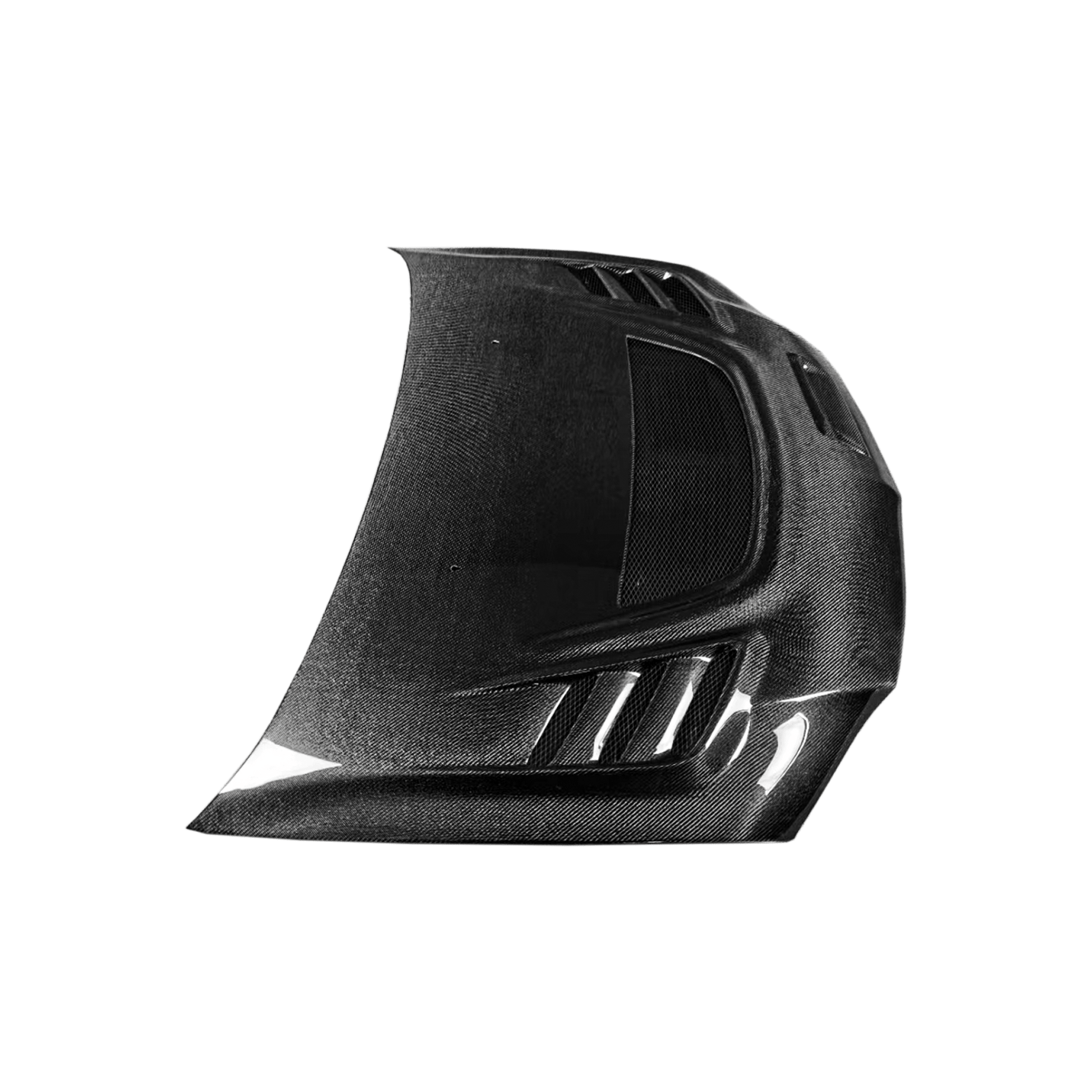 01-07 Mitsubishi Evolution EVO 7 8 9 Carbon Front Cooling Hood Kazento Carbon Parts Bonnets/Hoods Carbon Fiber EVO789-HOOD-KZ-CF