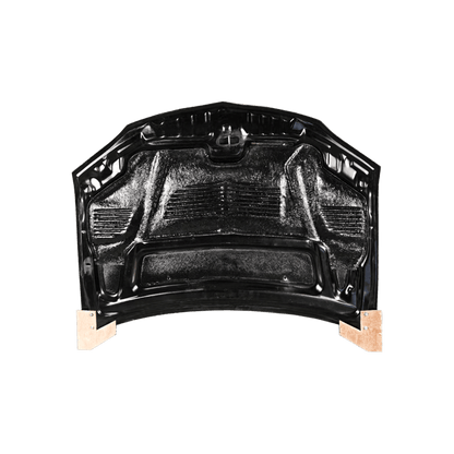 01-07 Mitsubishi Evolution EVO 7 8 9 Carbon Front Cooling Hood Kazento Carbon Parts Bonnets/Hoods Carbon Fiber EVO789-HOOD-KZ-CF