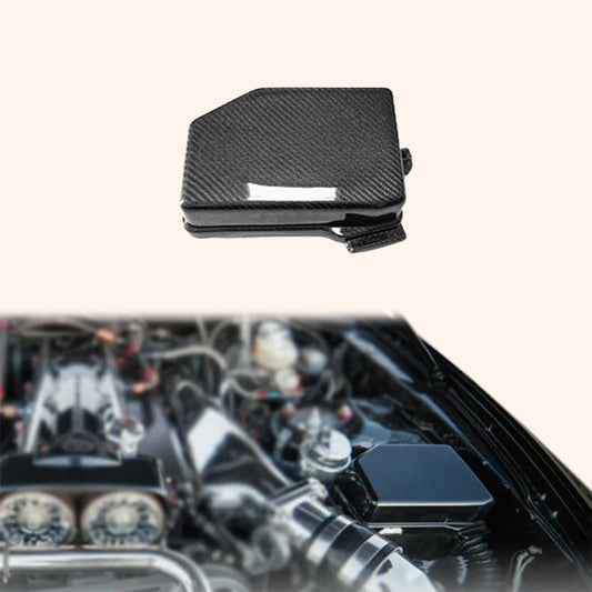 For 93-98 Supra MK4 JZA80 KZ Style Carbon Fiber Front Engine Fuse Box Cover - Kazento Carbon Parts
