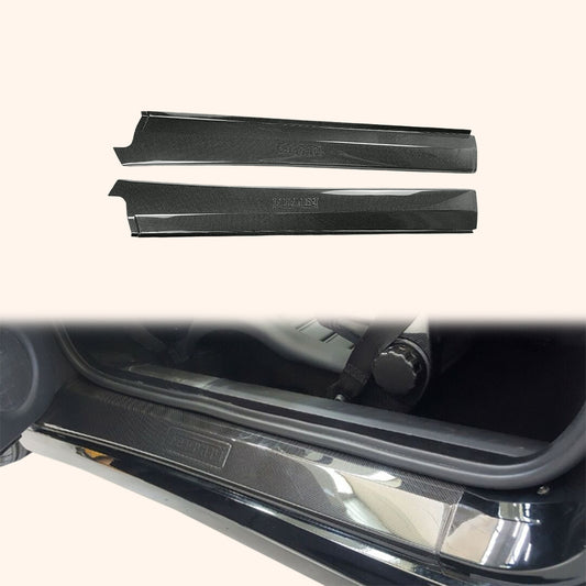 3K Carbon Fiber Bottom Door Sill Panel Plate For Ferrari F430 F360