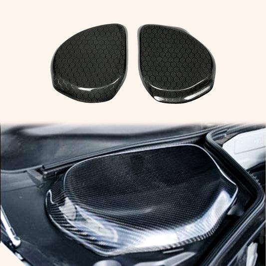Nissan Z33 350Z Honeycomb Carbon Fluid & Battery Cover Panel Trim