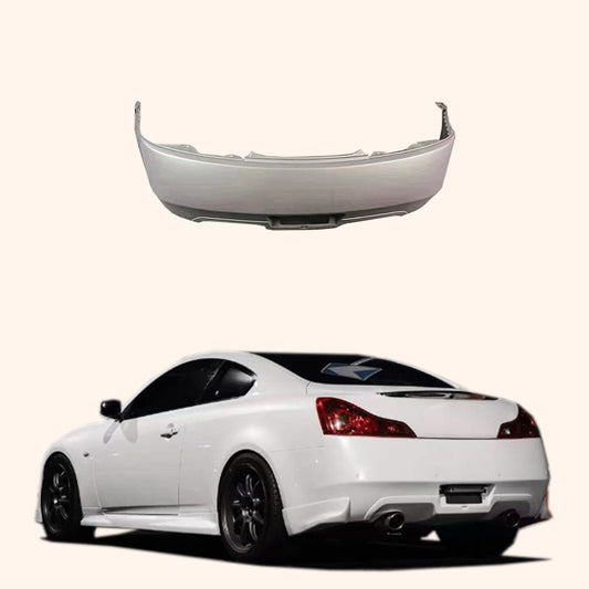 Infiniti G37 Coupe 2 Door 08-13 Fiberglass ZL Style Rear Bumper