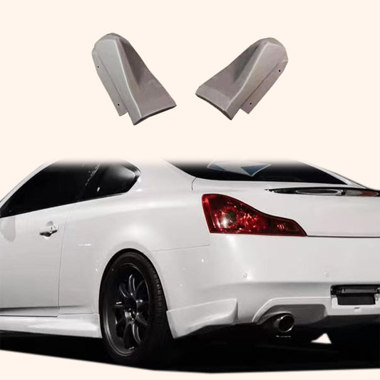 Infiniti G37 Coupe 2 Door 08-13 Fiberglass ZL Style Rear Bumper Spats