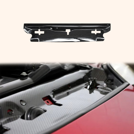 For 93-98 Supra MK4 JZA80 AP Style Carbon Fiber Front Engine Cooling Panel - Kazento Carbon Parts