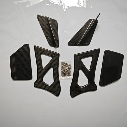 08-17 Mitsubishi Lancer EVO 10 Carbon VRS Style Spoiler Trunk GT Wing Kazento Carbon Parts 车身侧板 Carbon Fiber EVO10-RS-GT-V-CF