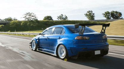 08-17 Mitsubishi Lancer EVO 10 Carbon VRS Style Spoiler Trunk GT Wing Kazento Carbon Parts 车身侧板 Carbon Fiber EVO10-RS-GT-V-CF