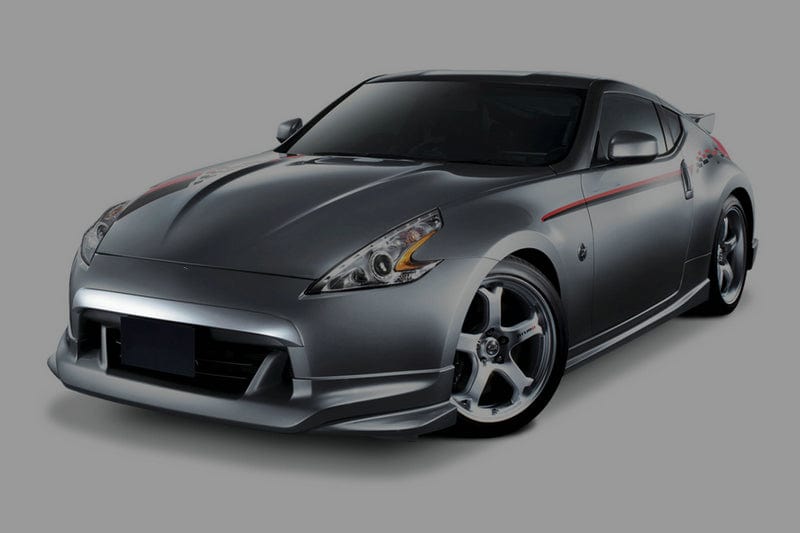 09 onwards Z34 NIS Style Front Bumper Nose Chin Spoiler Fiber Glass (Unpaint) Kazento Carbon Parts Fiber Glass (Unpaint) 370Z-FBC-NIS-FRP