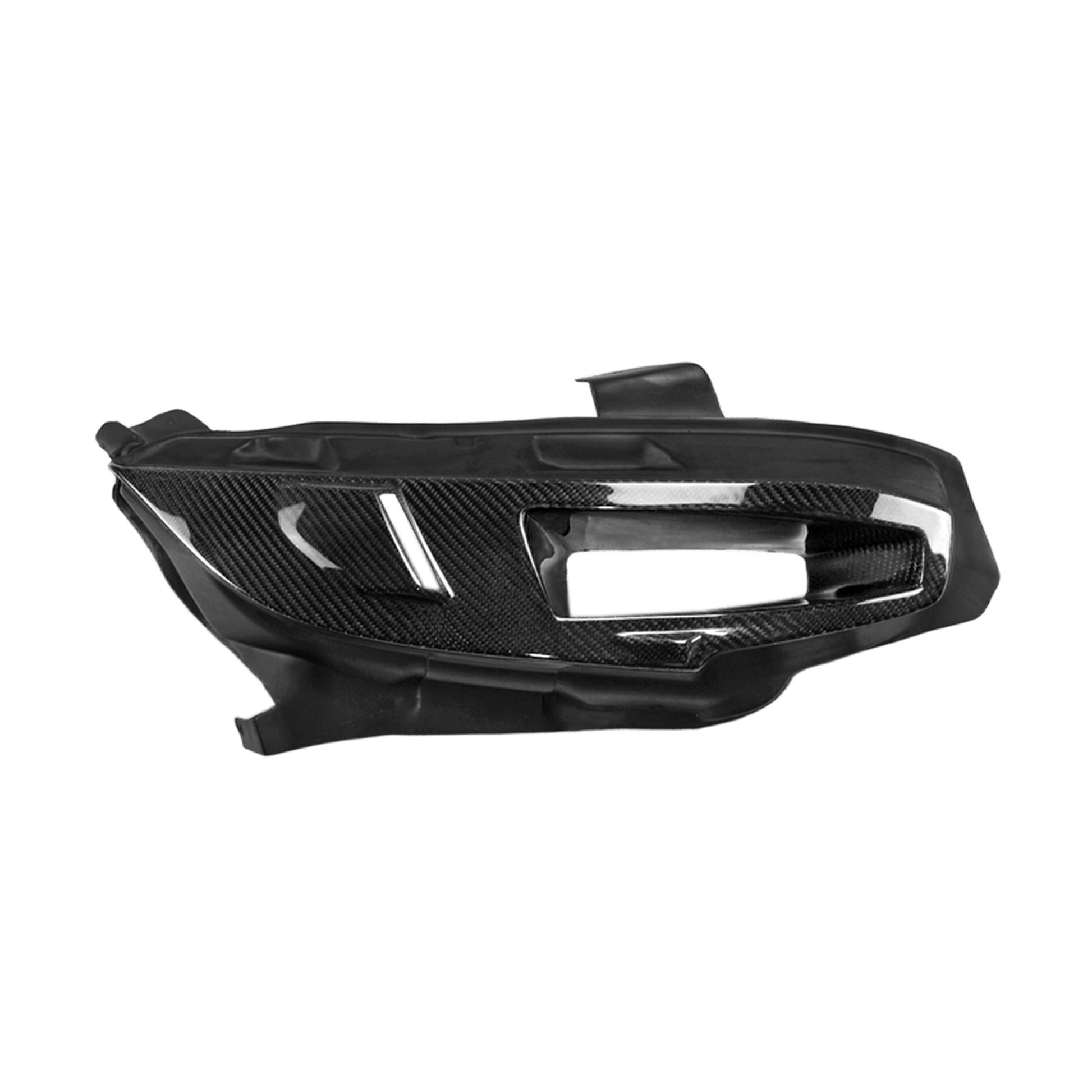 10th Gen Civic FC FK7 FK8 EPA headlight intake duct LHD Passenger Side Kazento Carbon Parts Carbon Fiber FK8-HL-R-1P-CF