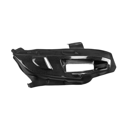 10th Gen Civic FC FK7 FK8 EPA headlight intake duct LHD Passenger Side Kazento Carbon Parts Carbon Fiber FK8-HL-R-1P-CF