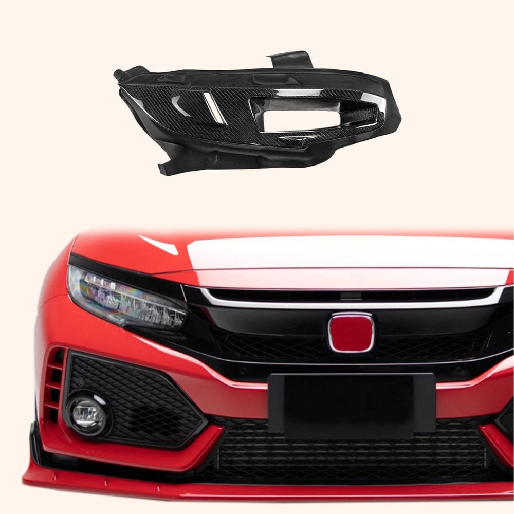 10th Gen Civic FC FK7 FK8 EPA headlight intake duct LHD Passenger Side