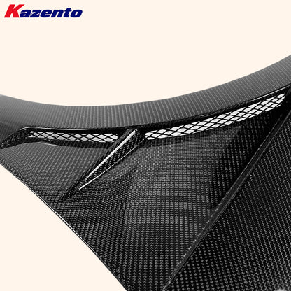 For VW Golf MK7.5 GTI TSI R Carbon Fiber Vented Fender Replacement (can not for MK7) - Kazento Carbon Parts