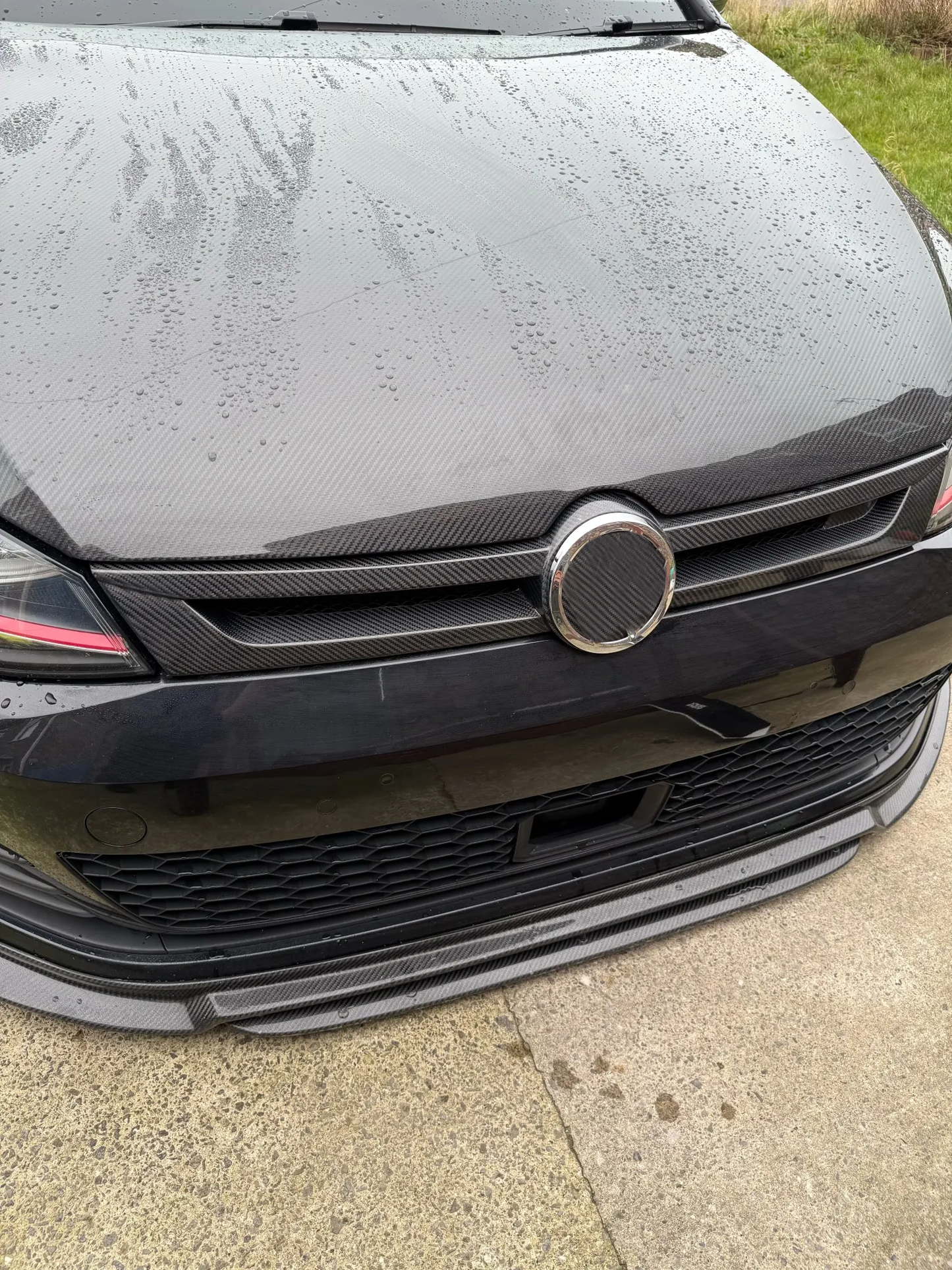 VW VOLKSWAGEN MK7 GOLF 7 ABT TYPE FRONT GRILL 2012–2016