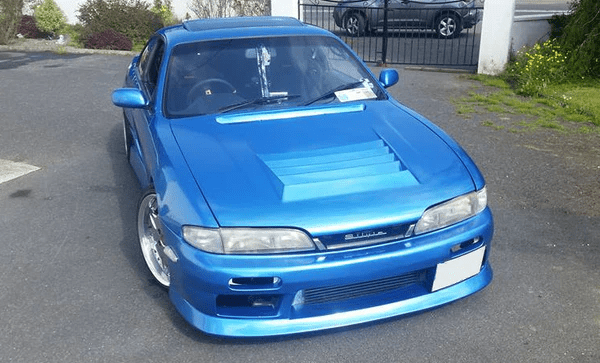 1995-1996 Nissan S14 (Early Model) Zenki DX Hood Kazento Carbon Parts Bonnets/Hoods
